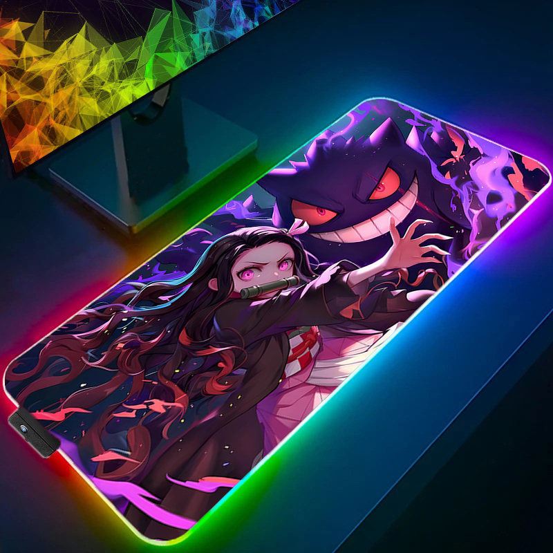 Rgb Mousepad - Grand tapis de souris rvb, pour