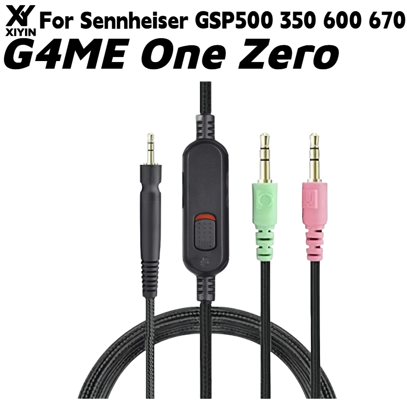 Pc Gaming Earphones - Câble audio auxiliaire de remplacement pour