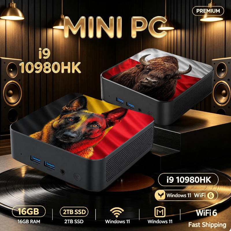 Pc Gaming Laptop - Ordinateur de jeu de bureau compact