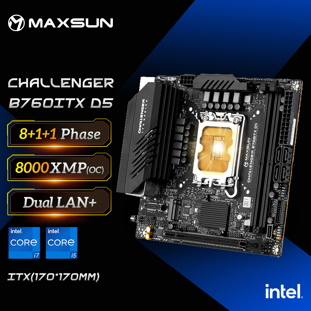Pc Gaming I7 14Th Gen - MAXSUN – carte mère de jeu