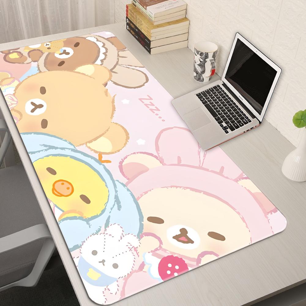 Rgb Mousepad - XXL dessin animé rose tapis de