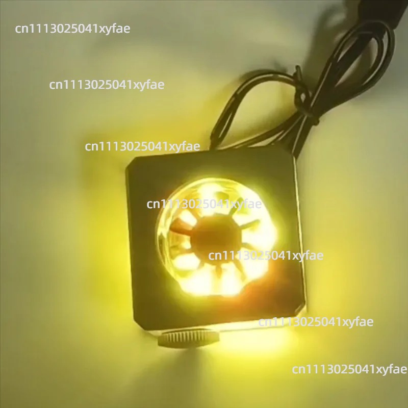 Pc Water Cooling - Débitmètre RGB pour refroidissement par eau,