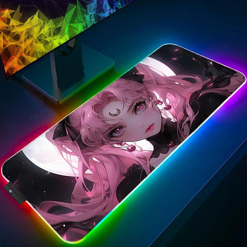 Rgb Mousepad - Grand tapis de souris RGB pour