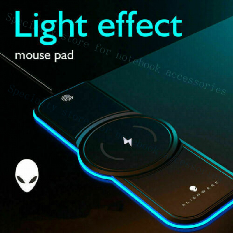 Rgb Mousepad - A + Alienware 15W Qi chargement
