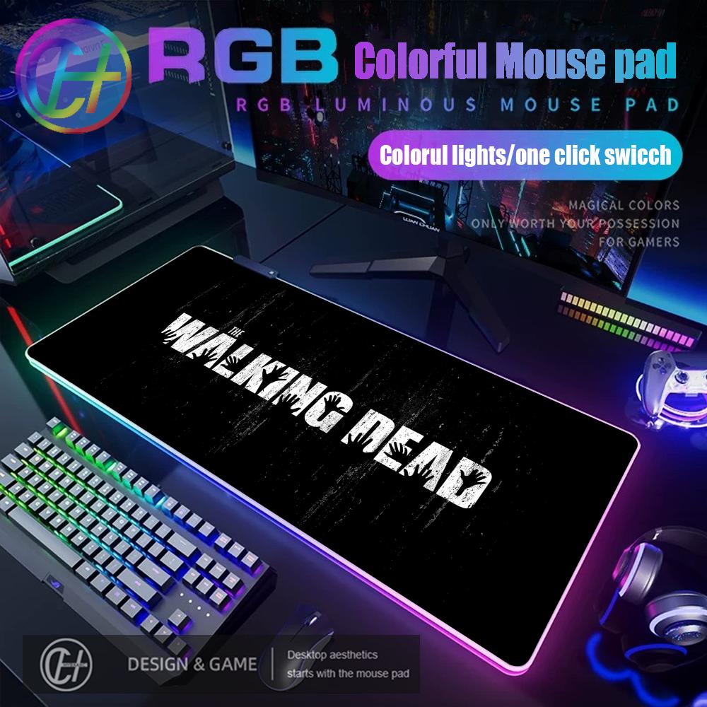 Rgb Mousepad - HYBXAXC 900X400X4MM Tapis de souris The