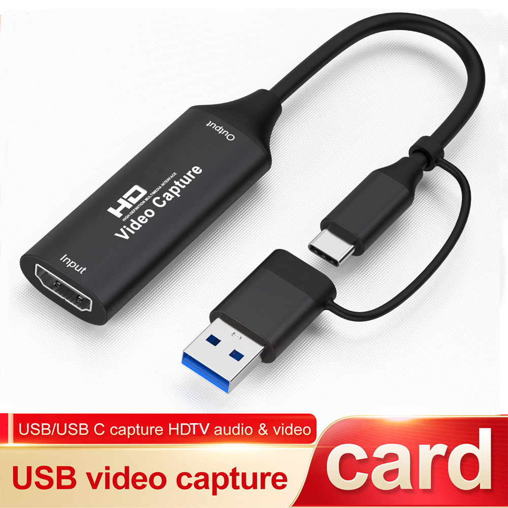 Pc Gaming Games - Carte d'acquisition vidéo USB 4K, compatible
