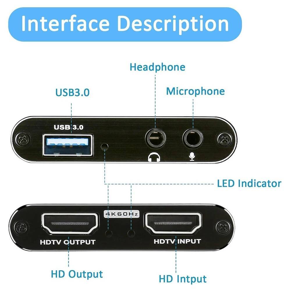 Carte de Capture vidéo 4K HDMI - Pc Gaming Games avis et prix