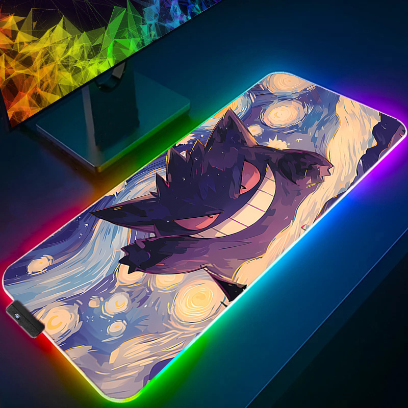 Grand tapis de souris rvb, pou - Rgb Mousepad avis et prix