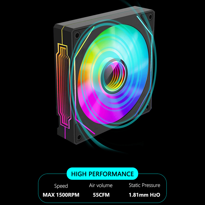 JUMPEAK-Ventilateur de boîtier - Pc Water Cooling avis et prix