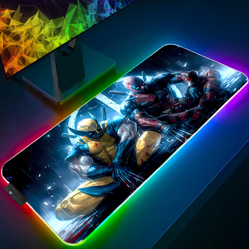 LED tapis de souris jeu rétro- - Rgb Mousepad avis et prix