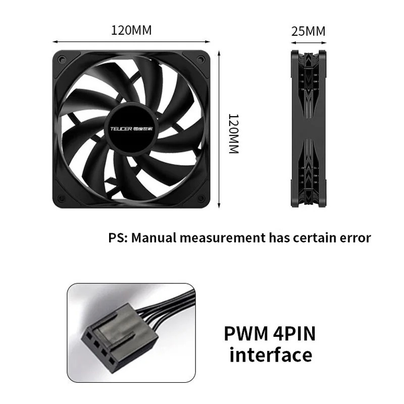 Teucer 12 cm châssis ventilate - Pc Water Cooling avis et prix