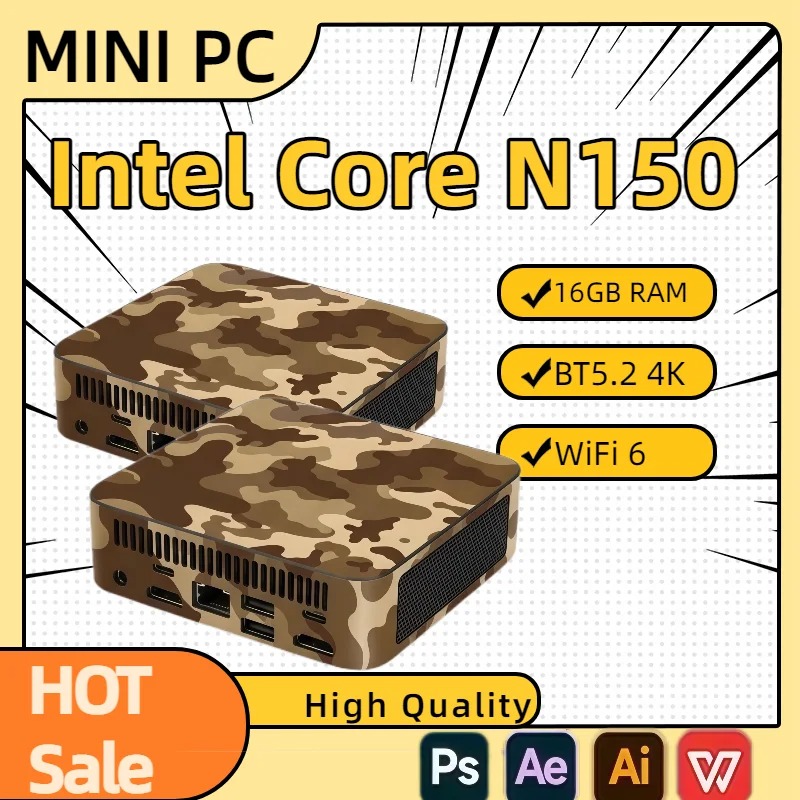Mini PC compact Intel N150, or - Pc Gaming Gta 6 avis et prix