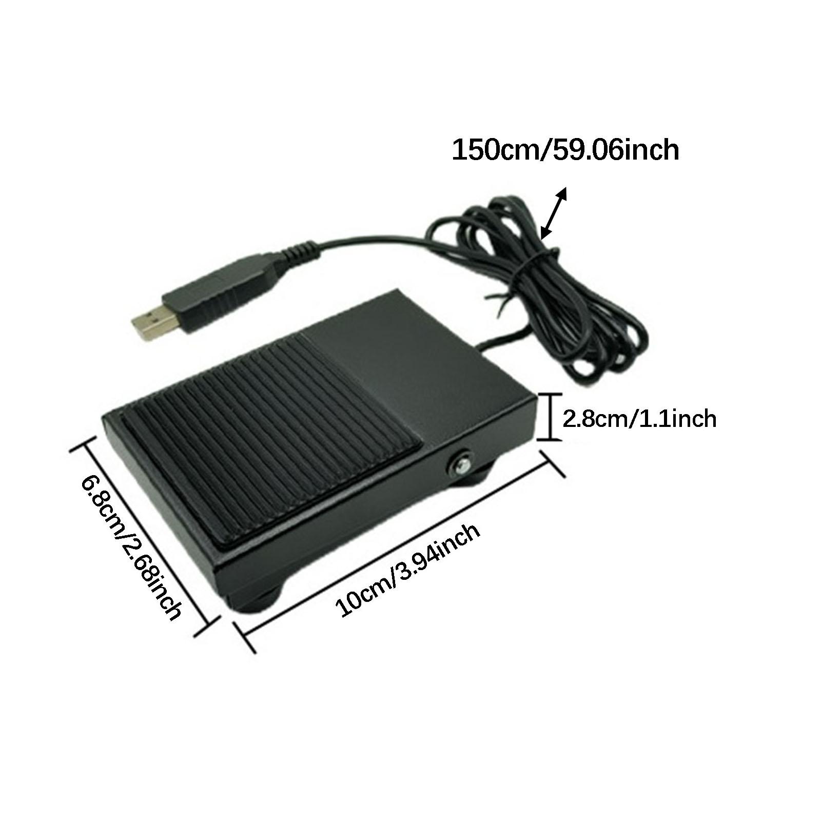 Pédale de commande USB triple  - Usb Foot Pedal Gaming avis et prix