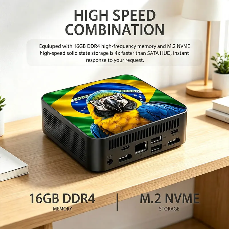 Mini PC New Mexico Brazil Flag - Pc Gaming Laptop avis et prix