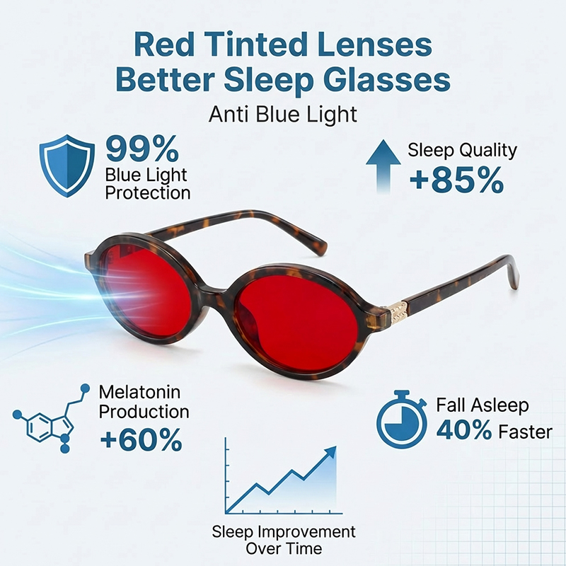 Anti Bleu Lumière Rouge Lentil - Gaming Glasses Blue Light avis et prix