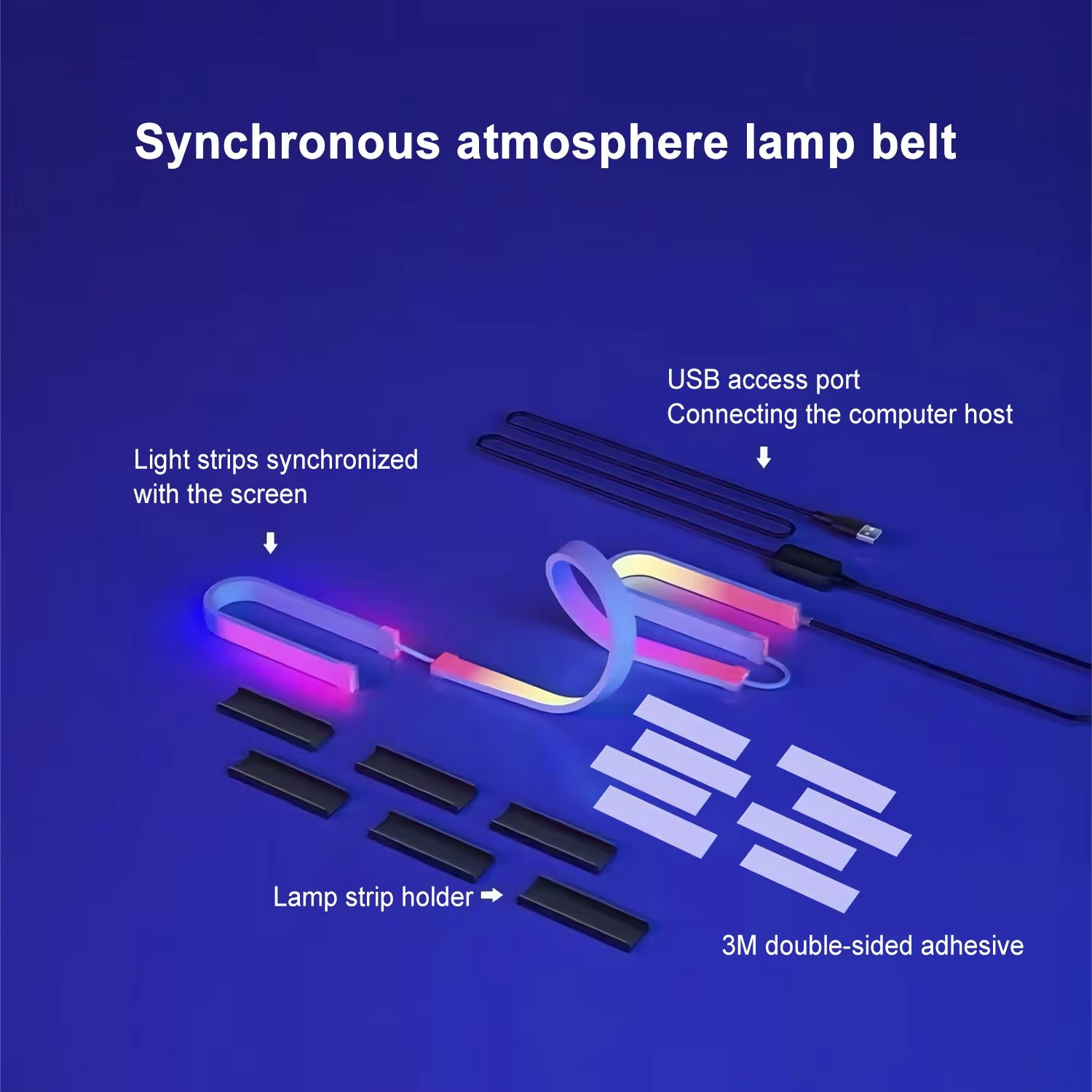 Bande lumineuse de jeu RGB, ré - Pc Gaming Games avis et prix