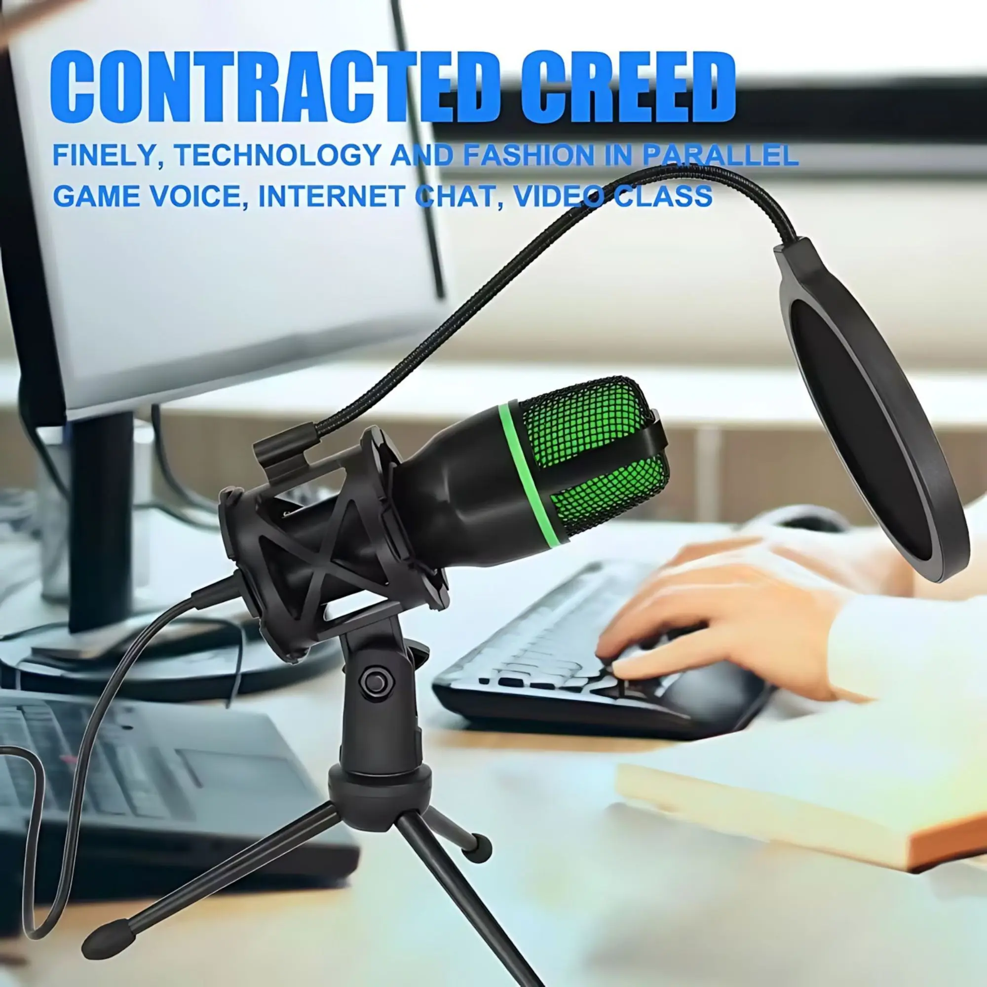 Kit de microphone à condensate - Pc Gaming Youtubers avis et prix