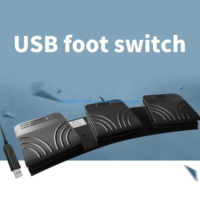 Pédale USB avec macros personn - Usb Foot Pedal Gaming avis et prix