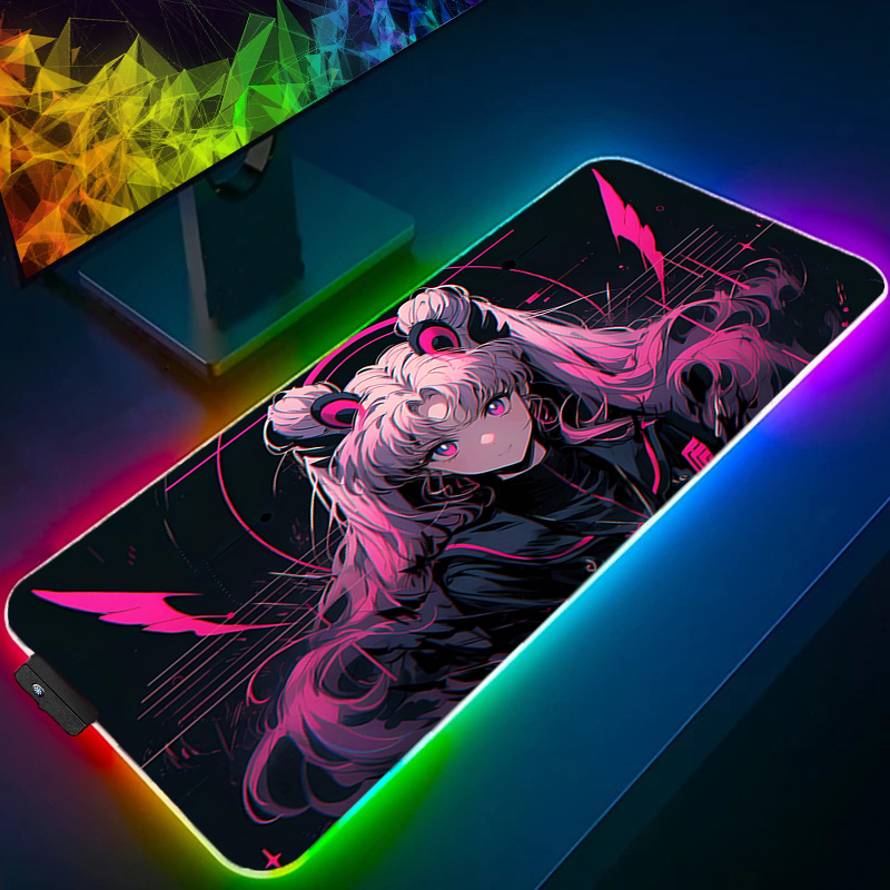 Grand tapis de souris RGB pour - Rgb Mousepad avis et prix