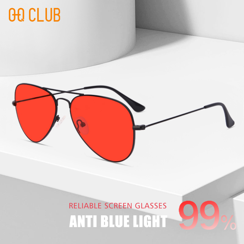 O-Q CLUB lunettes rondes pour  - Gaming Glasses Blue Light avis et prix