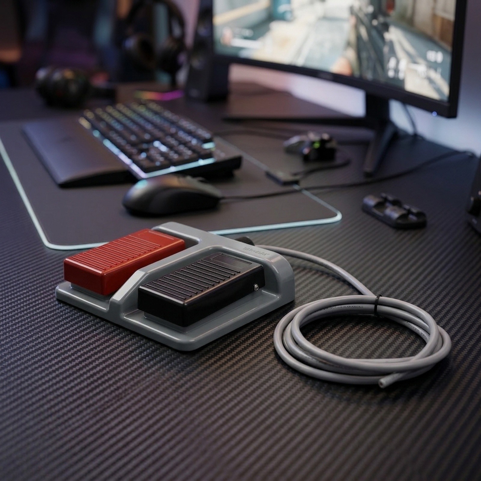 Pédale de commande momentanée  - Usb Foot Pedal Gaming avis et prix