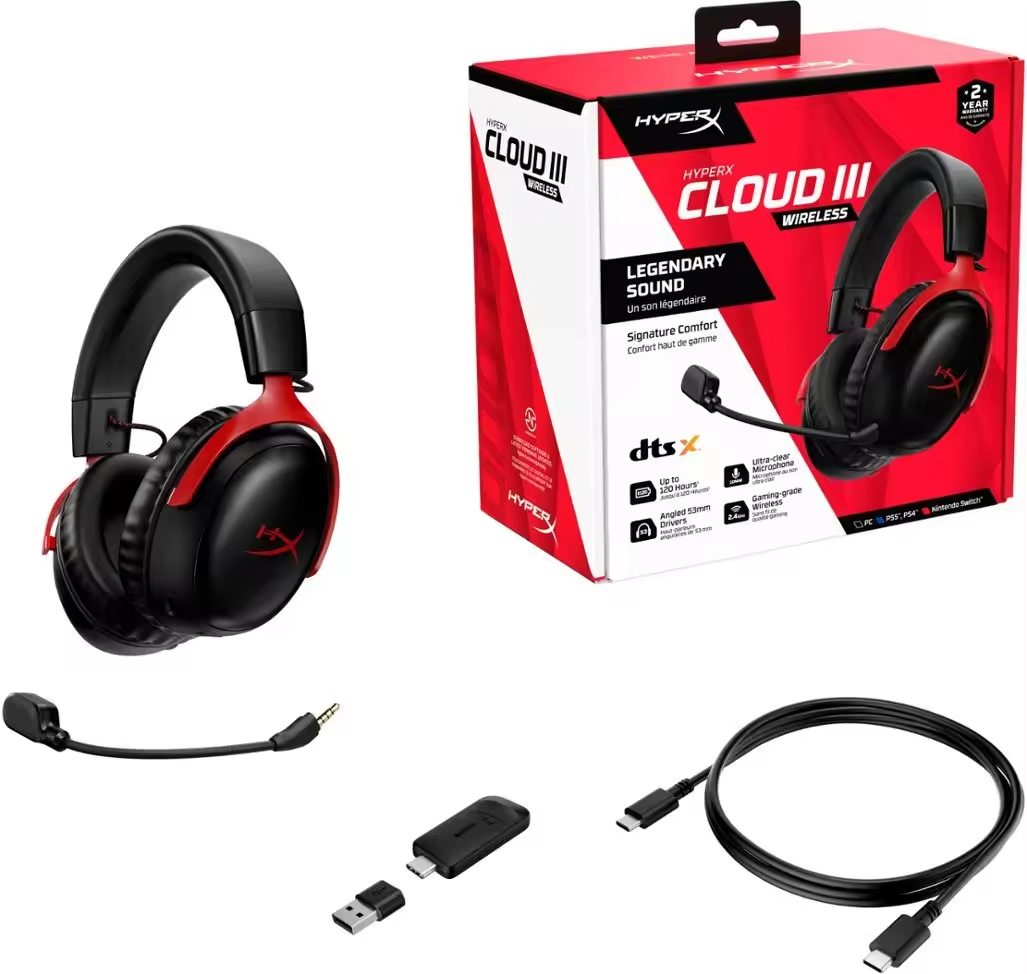 Casque de jeu sans fil HyperX  - Pc Gaming Earphones avis et prix