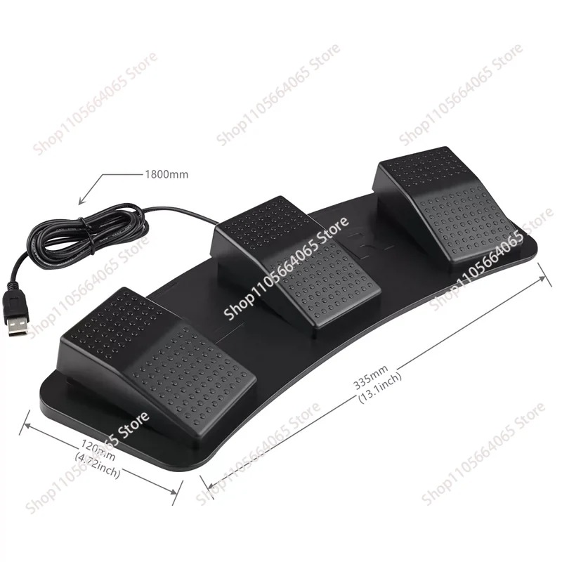 Pédale de commande USB à 3 péd - Usb Foot Pedal Gaming avis et prix