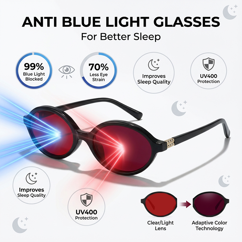 Lunettes anti-lumière bleue po - Gaming Glasses Blue Light avis et prix