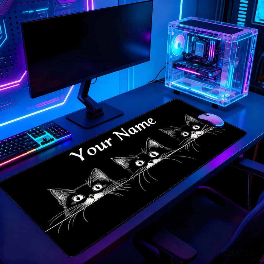Tapis de bureau personnalisé a - Pc Gaming Names avis et prix