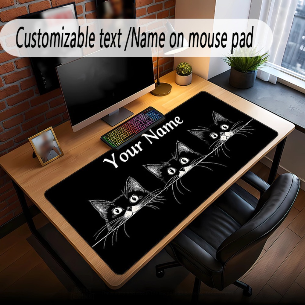 Tapis de bureau personnalisé a - Pc Gaming Names avis et prix