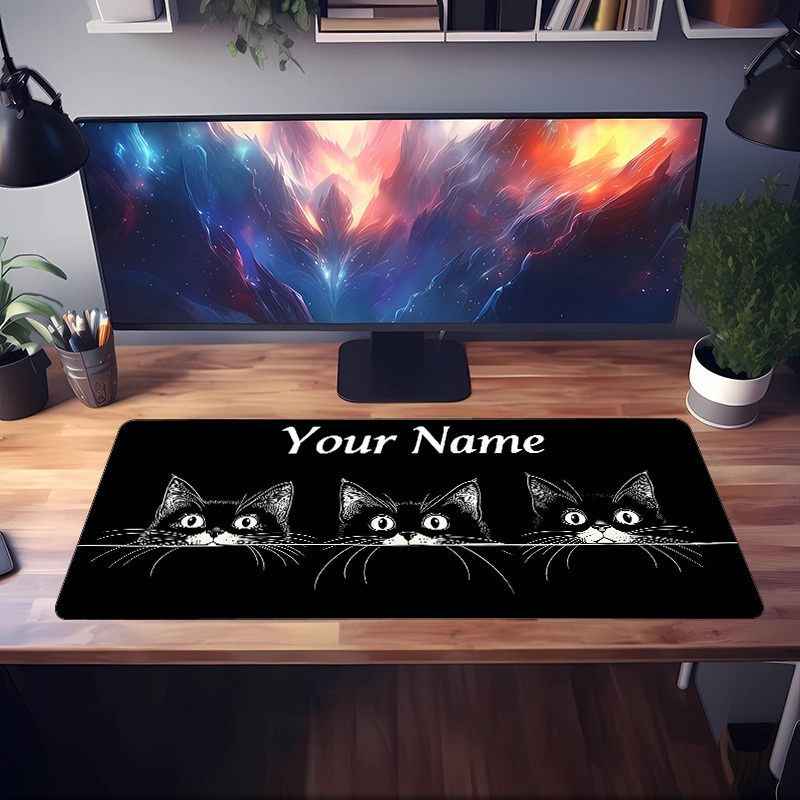 Tapis de bureau personnalisé a - Pc Gaming Names avis et prix