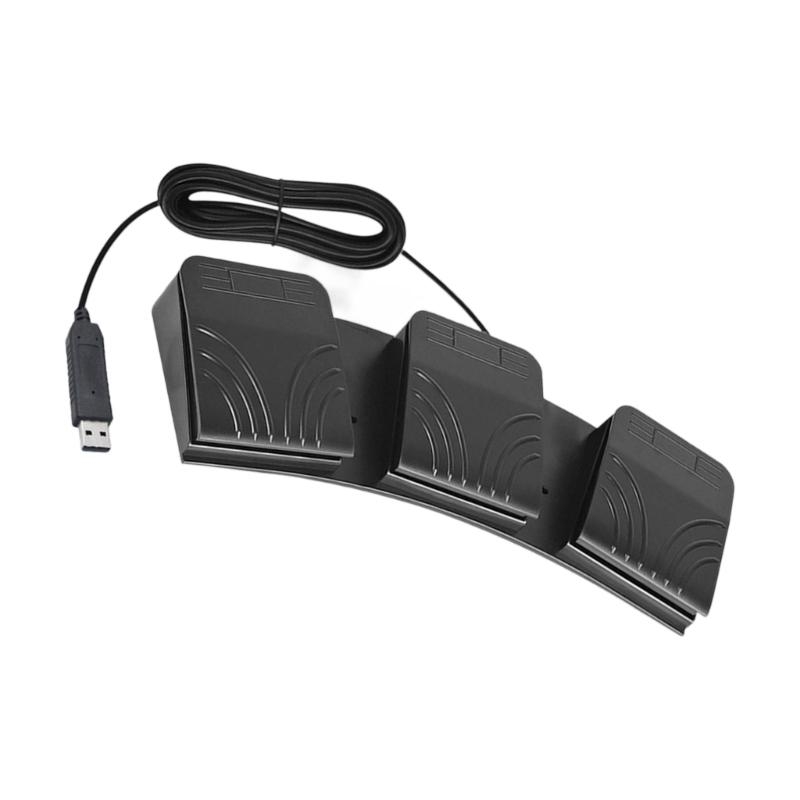 Commutateurs pied triples péda - Usb Foot Pedal Gaming avis et prix