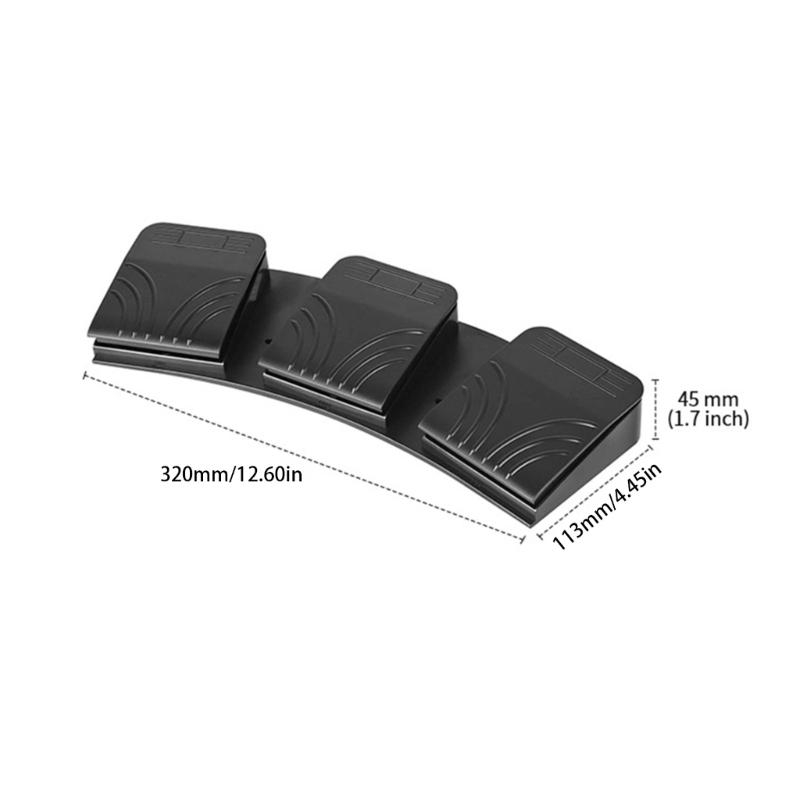 Commutateurs pied triples péda - Usb Foot Pedal Gaming avis et prix