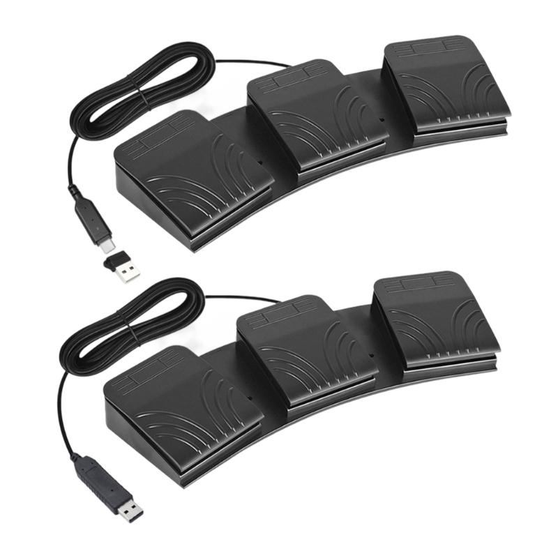 Commutateurs pied triples péda - Usb Foot Pedal Gaming avis et prix